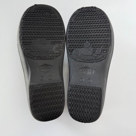 Crocs Neria Pro Work Clog Black size W7 - Picture 8 of 8